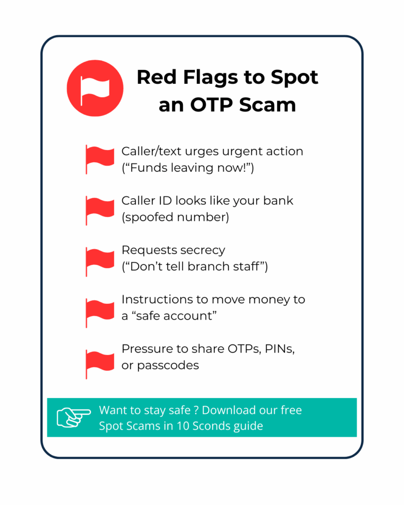 Red Flags to Spot an OTP Scam